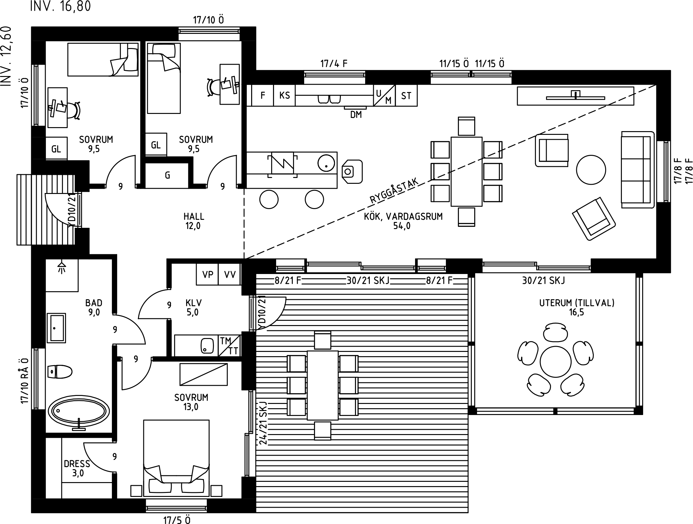 Planlösning Klippudden