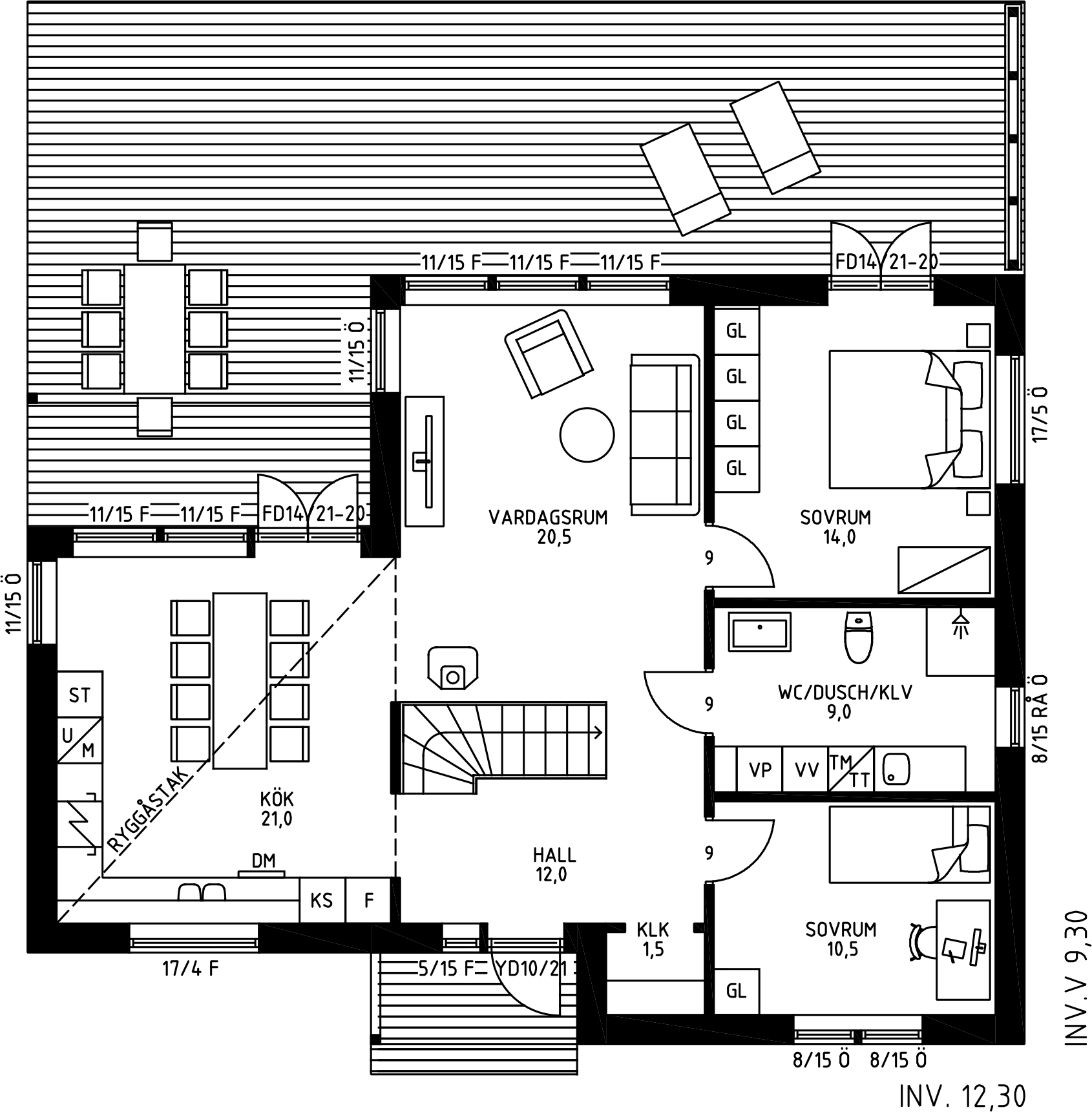 Planlösning Norrskär