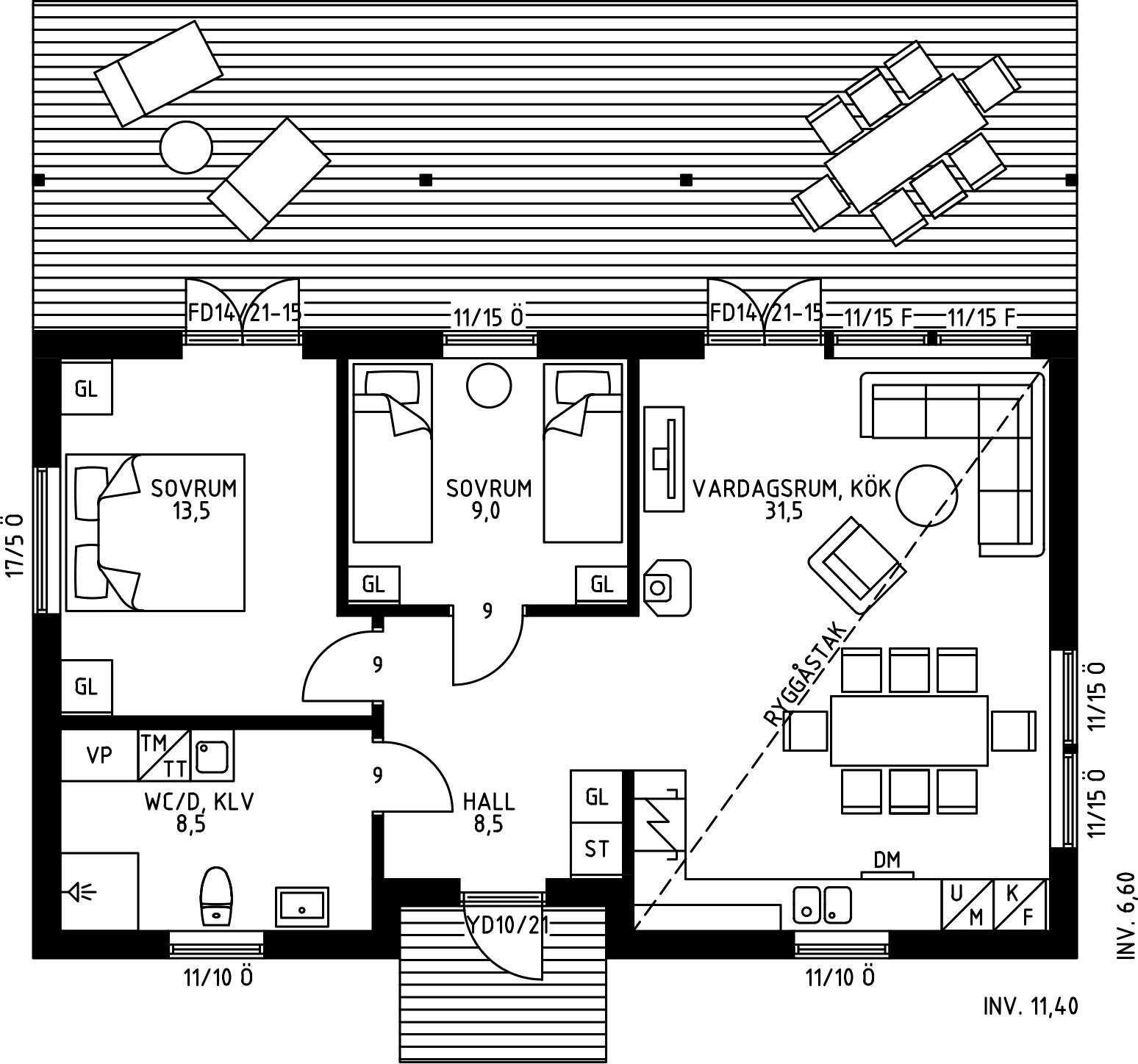 Planlösning Mollösund