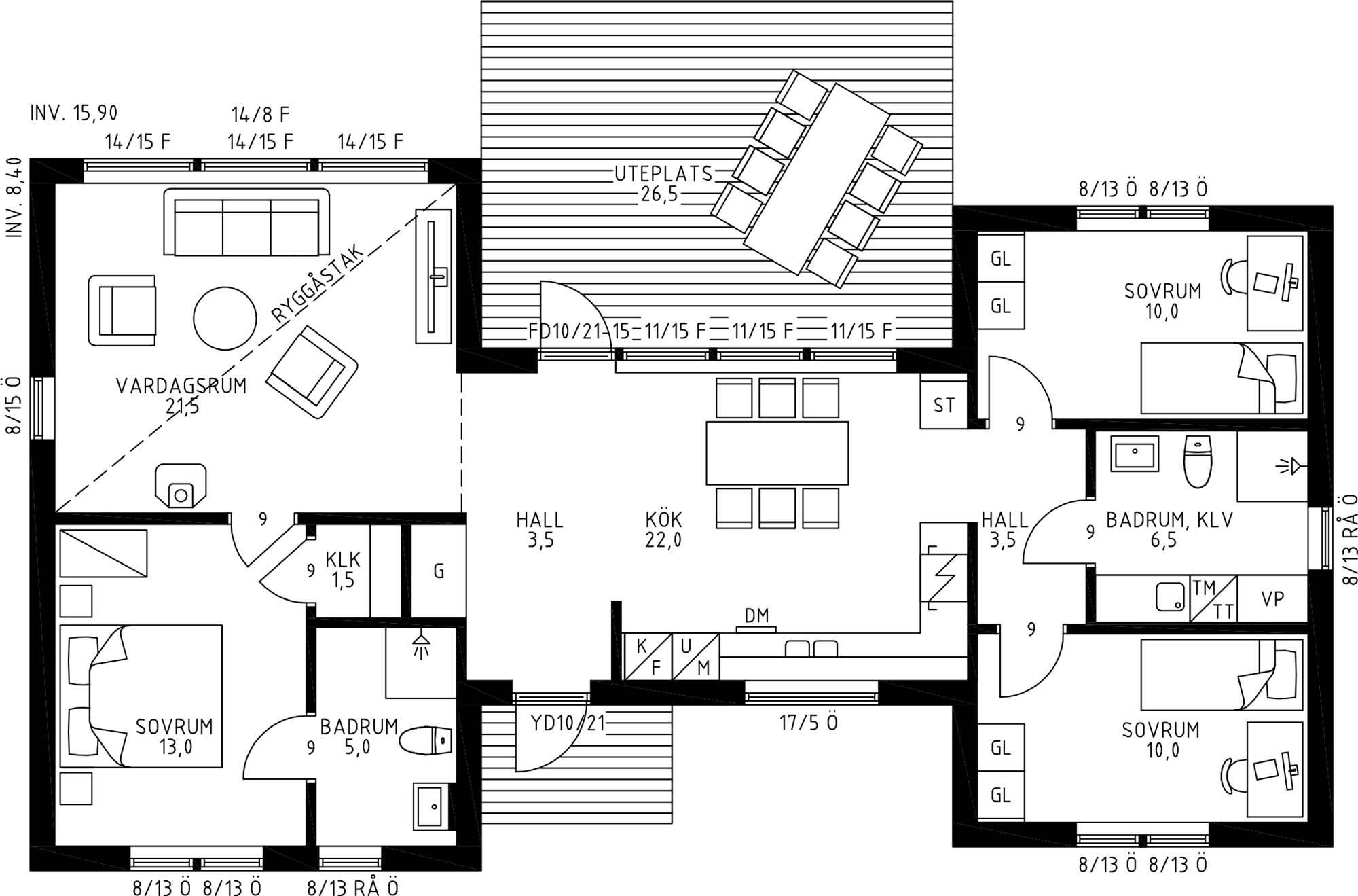 Planlösning Vaxholm