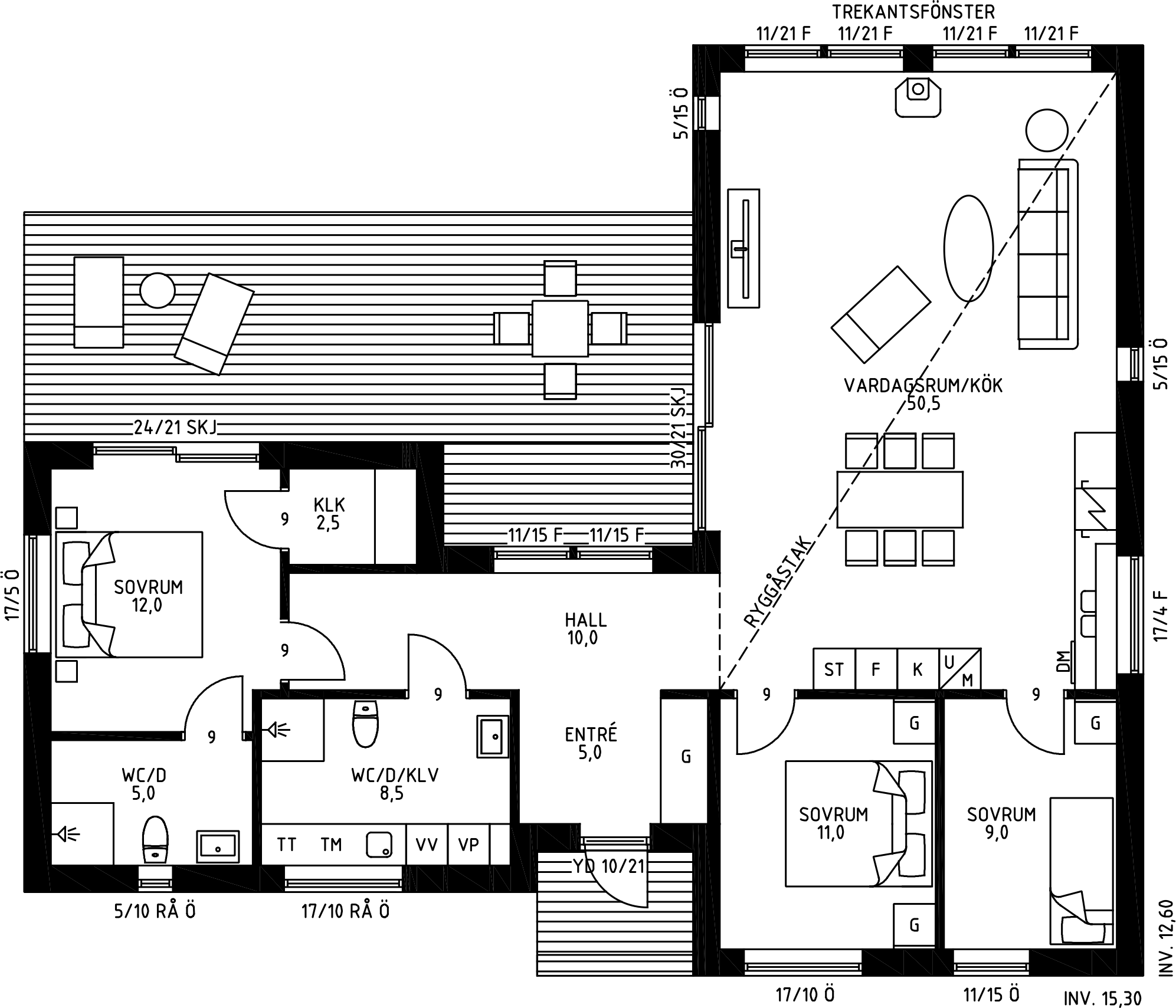 Planlösning Mölle