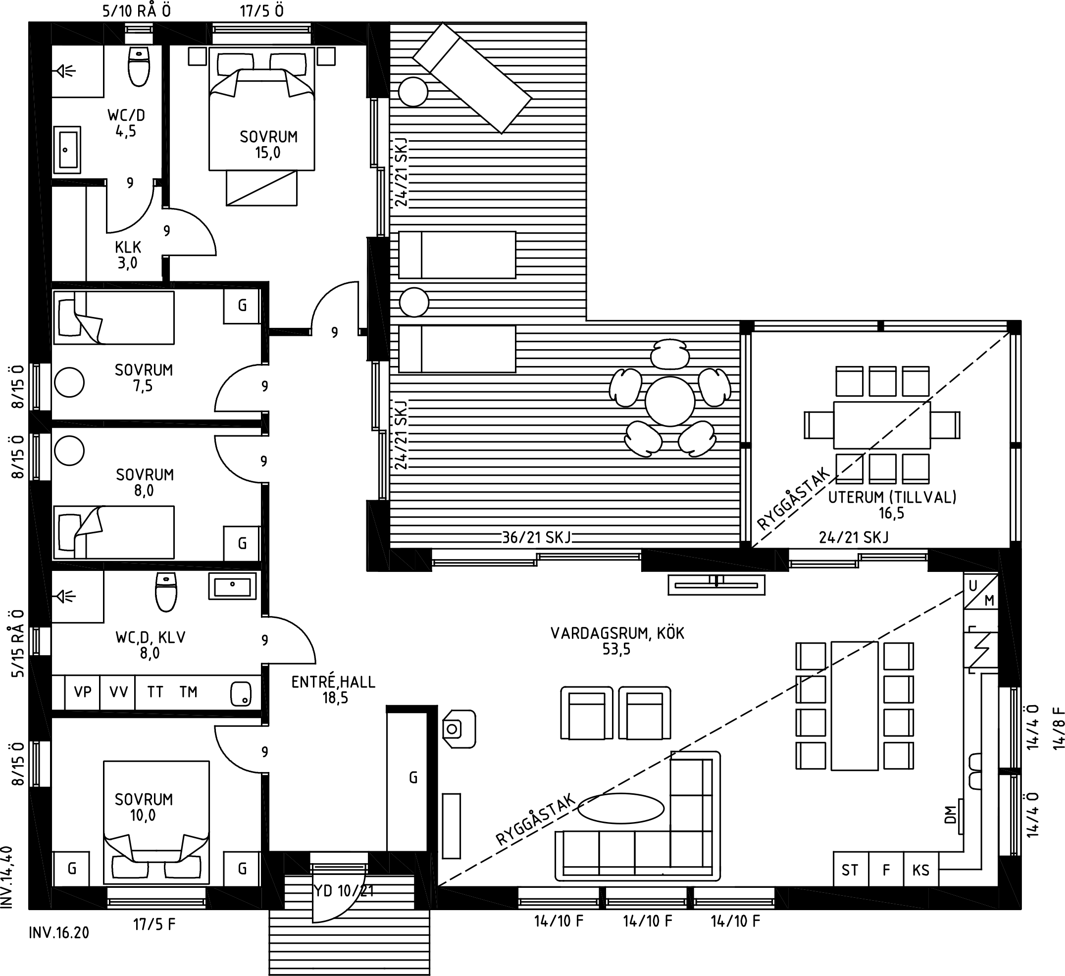 Planlösning Tylösand